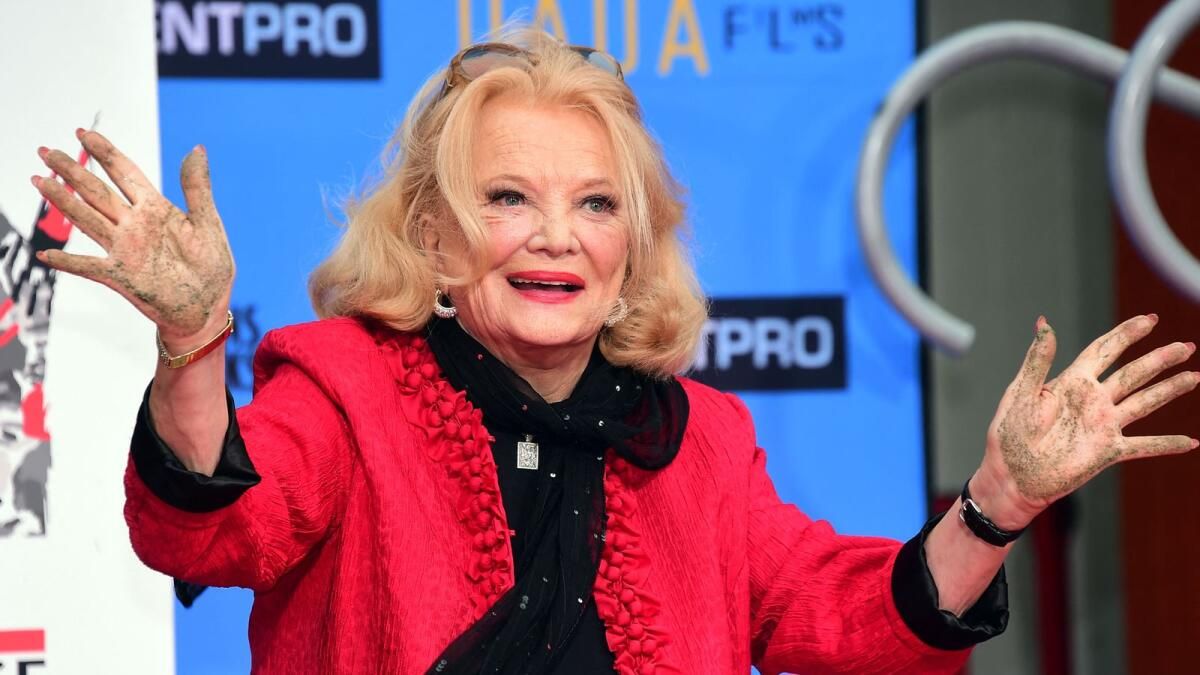 Gena Rowlands, Güçlü, Sorunlu Kadınları Oynayan Oyuncu, 94 yaşında Öldü