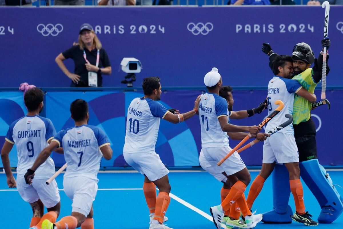 Paris Olimpiyatları: 10 Erkek Hindistan, Hokey Yarı Finallerine Ulaşmak için Büyük Britanya'yı Yendi