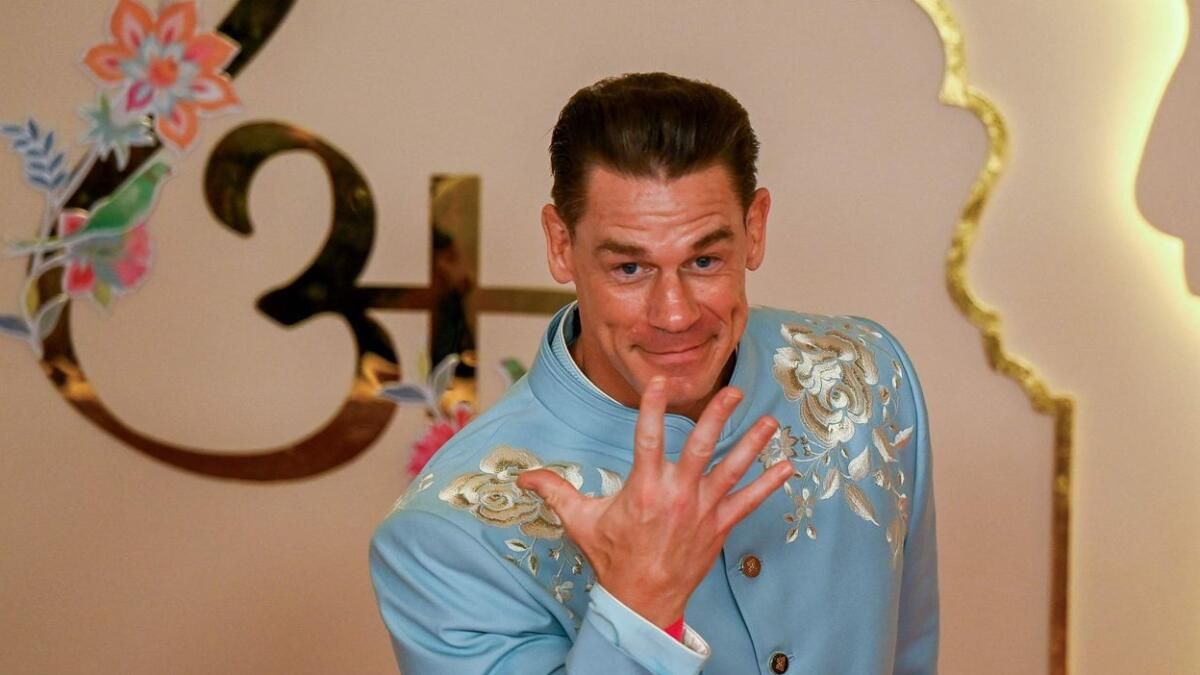 John Cena, Ambani Düğününde Hint Yemeklerinin Tadını Çıkarmaktan Bahsediyor