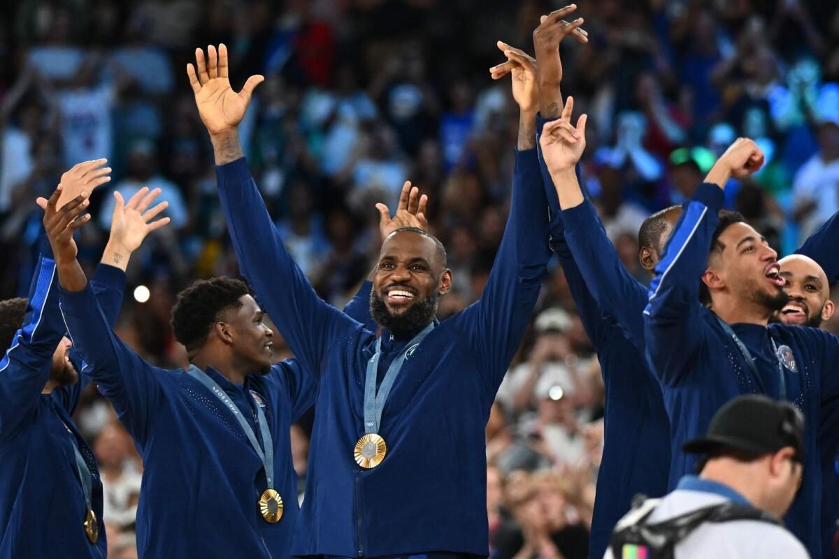 Paris Olimpiyatları: Lebron Üçüncü Basketbol Altınıyla 'Süper Alçakgönüllü'