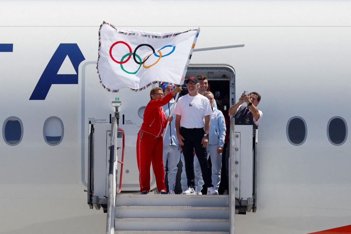 Olimpiyat Bayrağının Gelişi Los Angeles için 2028 'Baskısını' Başlattı
