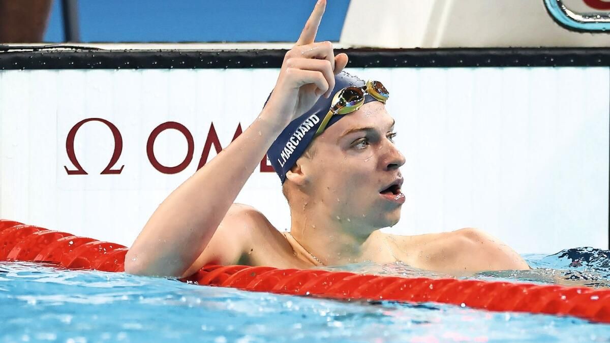 Omega Büyükelçisi Léon Marchand iki Olimpiyat Rekoru Daha Kırdı