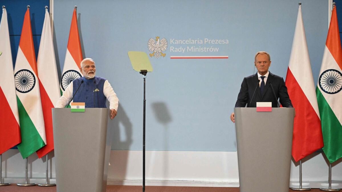 Hindistan Başbakanı Modi, Her Yıl Hindistan'ı Ziyaret Etme Şansı Elde Etmek için Polonya ve 20 Polonyalı Gençle Gençlik Değişim Programını Duyurdu