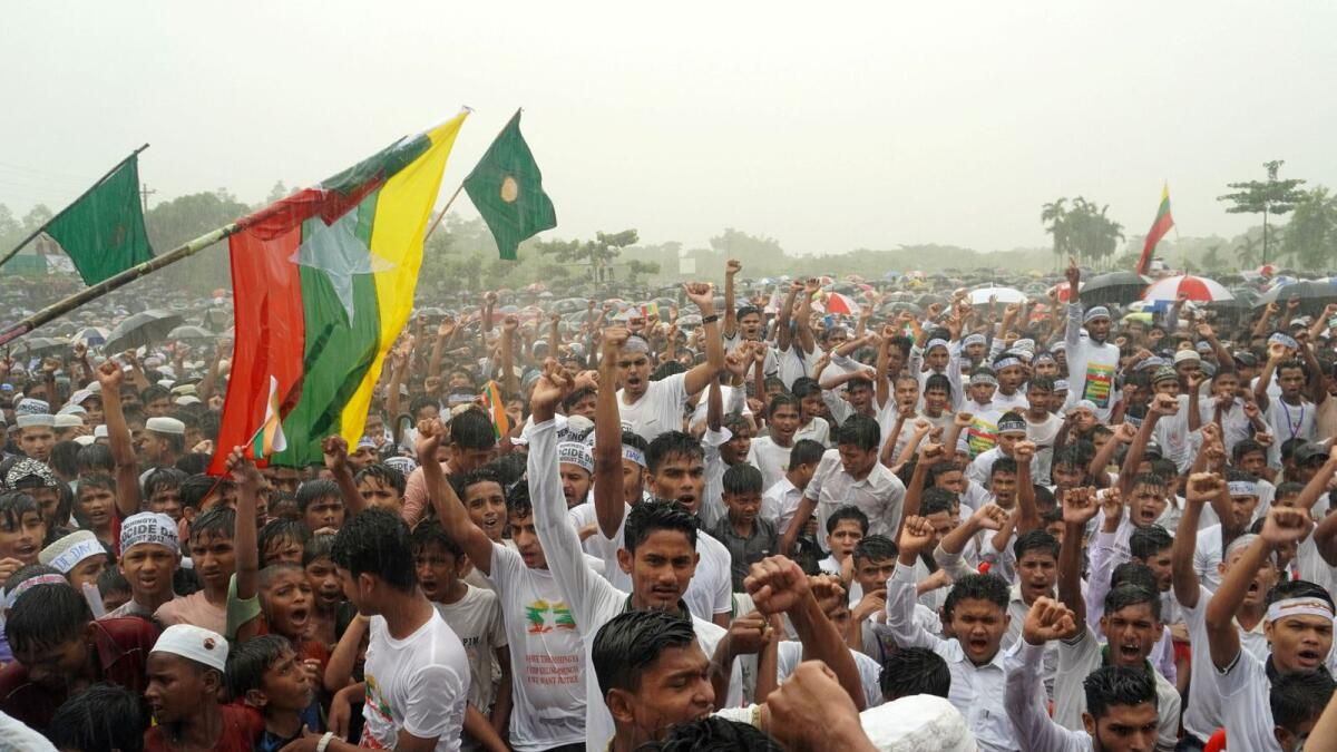 Rohingya, Myanmar'dan Uçuşunun Yedinci Yıldönümünde Şiddete Son Verilmesini Talep Etti