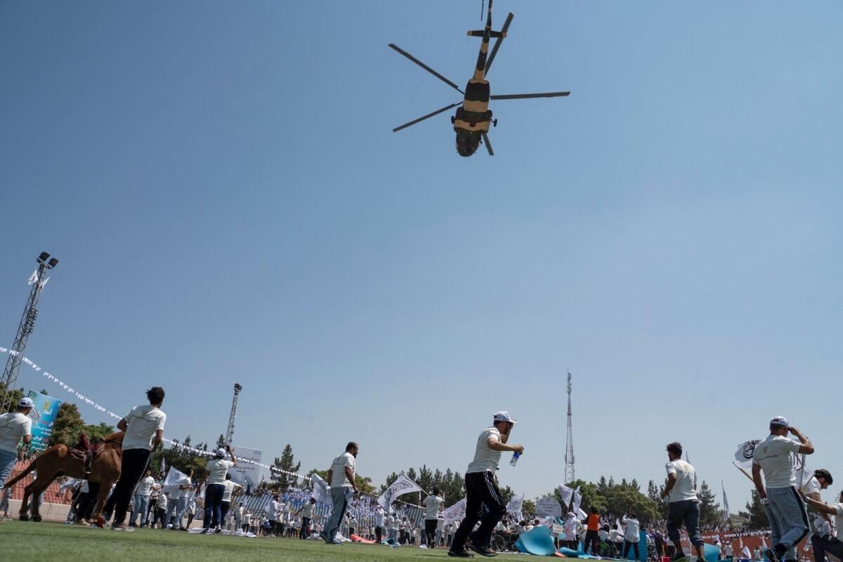 Taliban, Afganistan'ın Ele Geçirilmesinin Üzerinden Geçen 3 Yılı Askeri Gösteriyle Kutladı