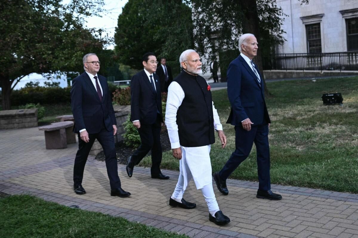 Biden, Çin'in Quad'a Sıcak Mikrofon Açıklamalarında 'Bizi Test Ettiğini' Söyledi
