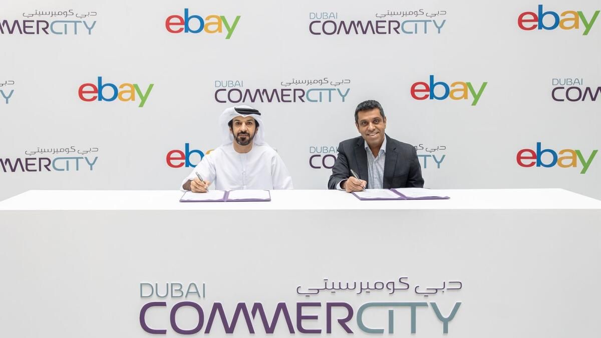 Dubai Commercity, Ebay ile işbirliği Yapıyor