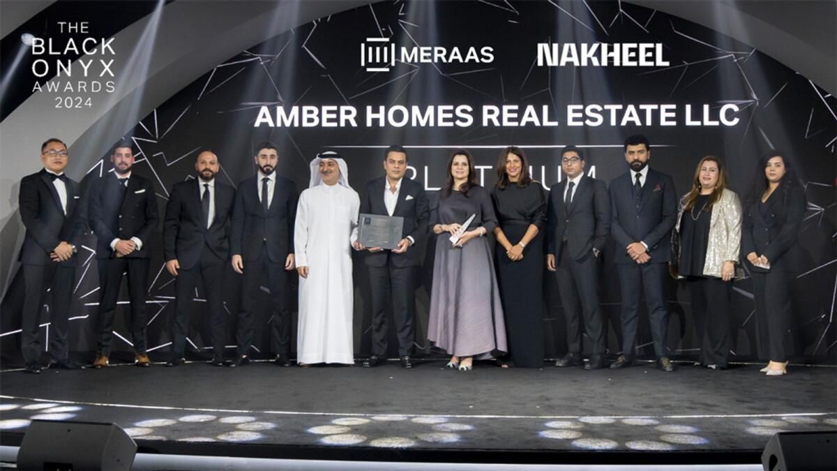 Amber Homes Real Estate, Dubai Holding, Meraas ve Nakheel tarafından 'En İyi Platin Satış Acentesi' Ödülüne Layık Görüldü