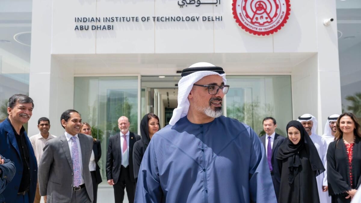 Bakın: Abu Dabi Veliaht Prensi, Iıt-Delhi Açılışına Katıldı, Kampüsü Gezdi