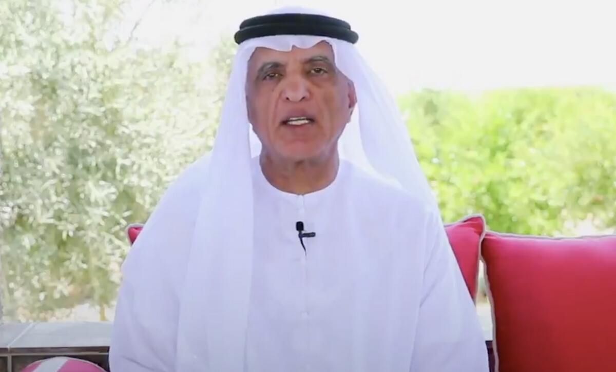Bakın: Ras Al Khaimah Hükümdarı, Yatırım Fuarındaki Açılış Konuşması Öncesinde Çin'e Geldi