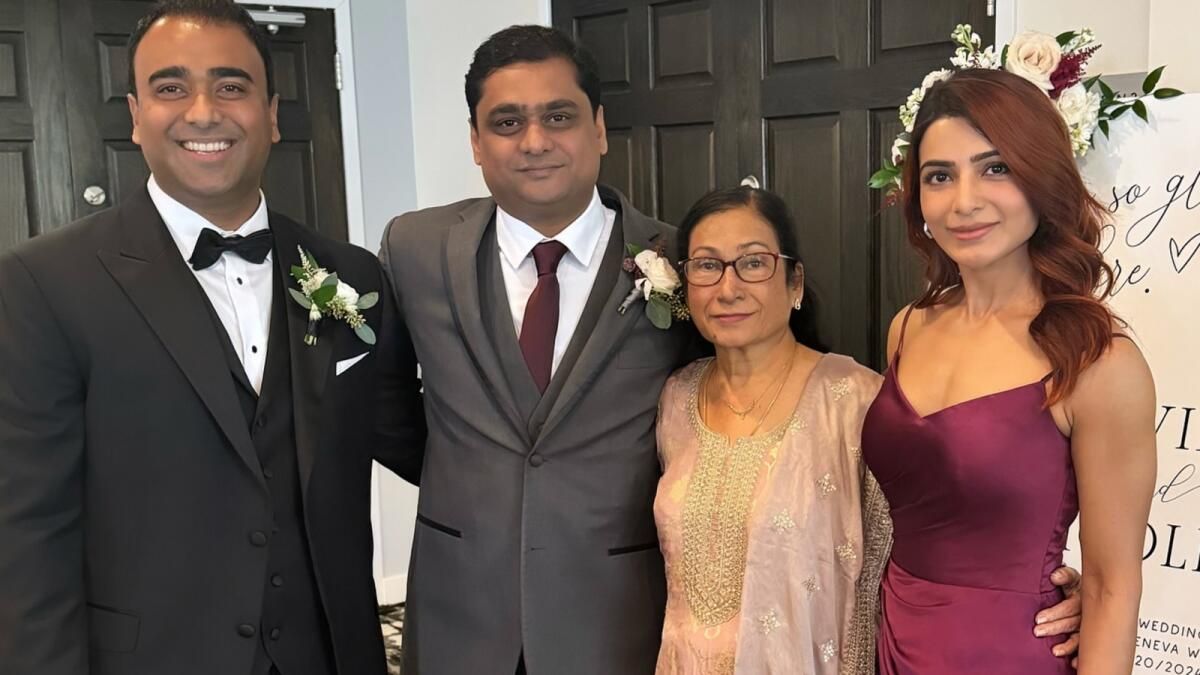 Bakın: Samantha Ruth Prabhu, Kardeşinin Düğününden Fotoğraflar Paylaşıyor
