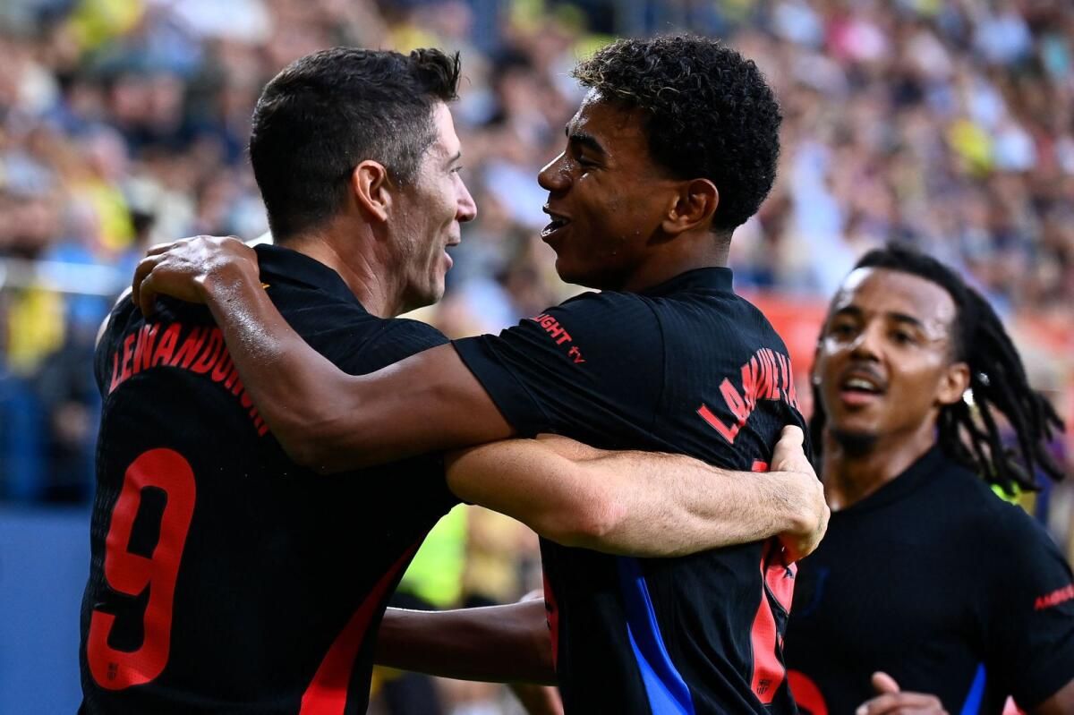 Durdurulamaz Barcelona, Lewandowski ile Villarreal'i 5-1 Yendi, Raphinha İkiye Katlandı