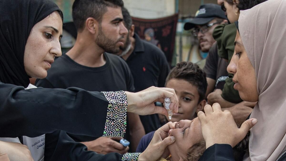 Gazze Savaşı: Çocuk Felci Aşısı Devam Ederken İsrail Saldırılarında 12 Filistinli Öldürüldü