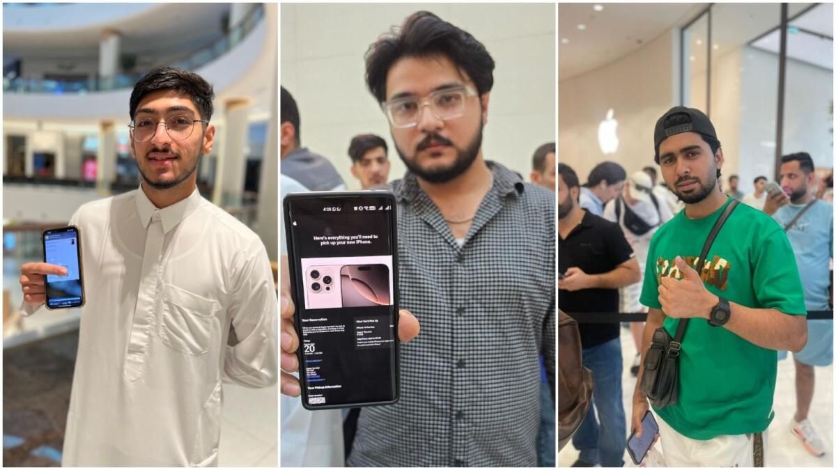 Canlı Yayın: Apple Mağazalarında İphone 16 için Sıradaki ilk BAE Sakinleriyle Tanışın