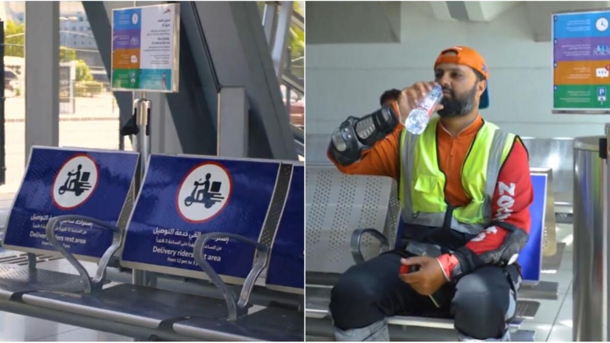 Dubai: Rta, Metro ve Otobüs istasyonlarında Teslimat Sürücüleri için Dinlenme Alanları Ekliyor