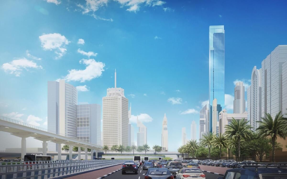 Dubai'de 725 Metre Yüksekliğe Ulaşan Dünyanın en Yüksek ikinci Kulesi