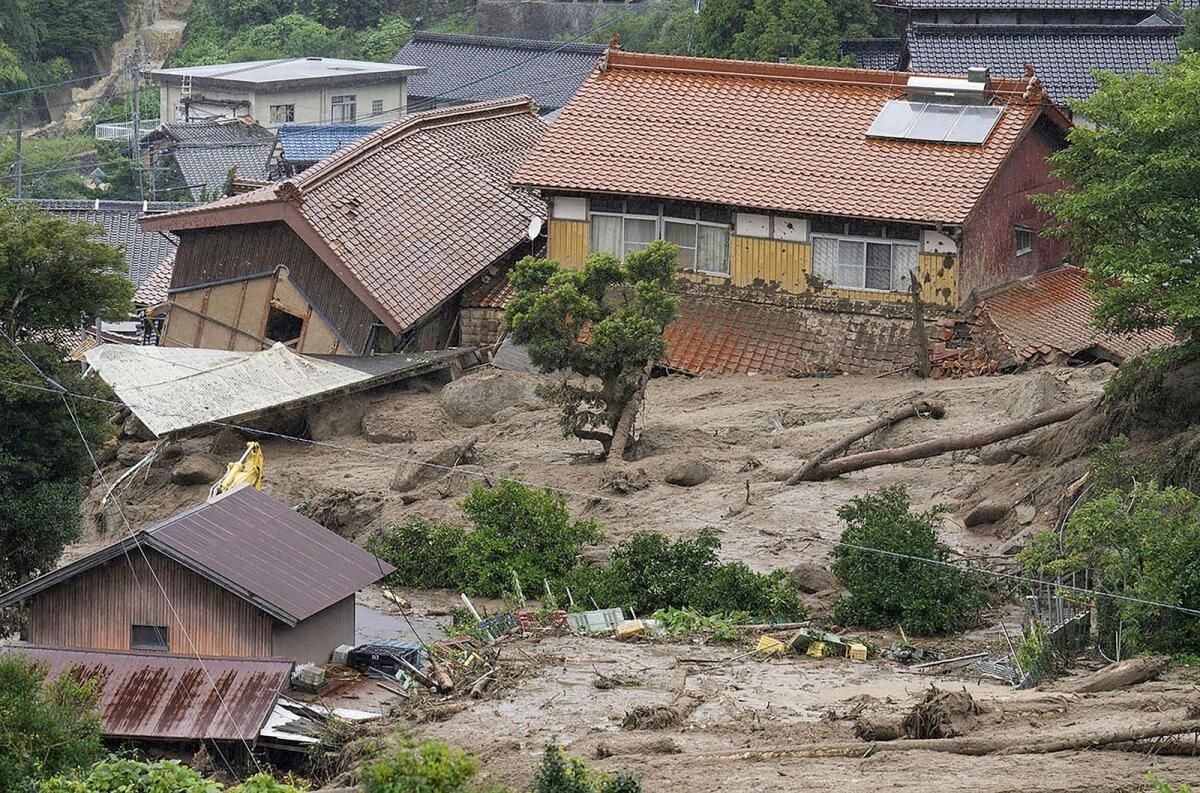 Japonya'da Şiddetli Yağışlar Selleri Tetiklediği için Tahliye Emri Verildi