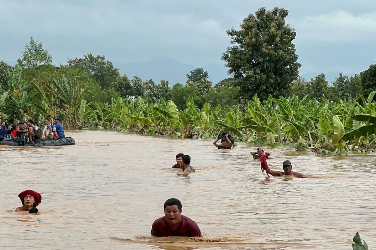 Tayfun Yagi: Myanmar'da Selde 384 Kişi Öldü, 89 Kişi Kayıp