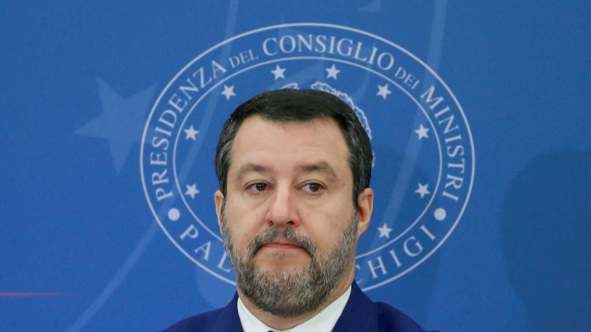 İtalyan Savcı, Göçmen Kaçırma Suçlamasıyla Salvini'ye 6 Yıl Hapis Cezası İstedi