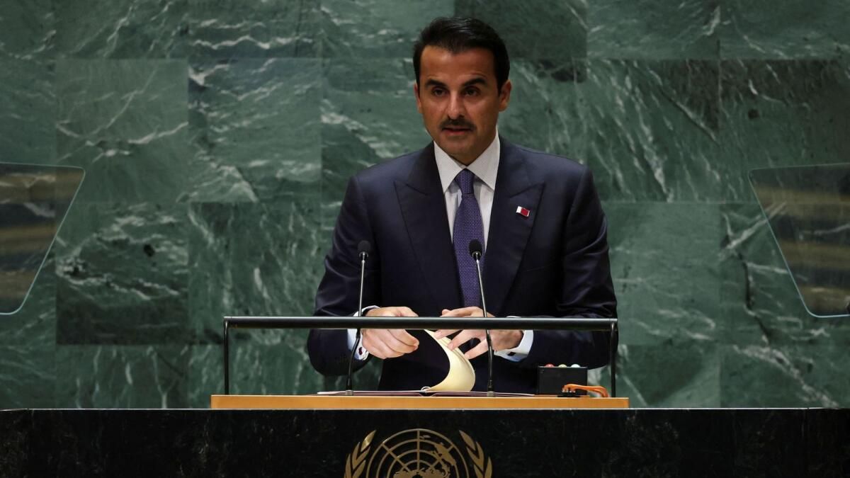 Katar Emiri İsrail'in Gazze'deki Savaşına 'Soykırım' Diyor