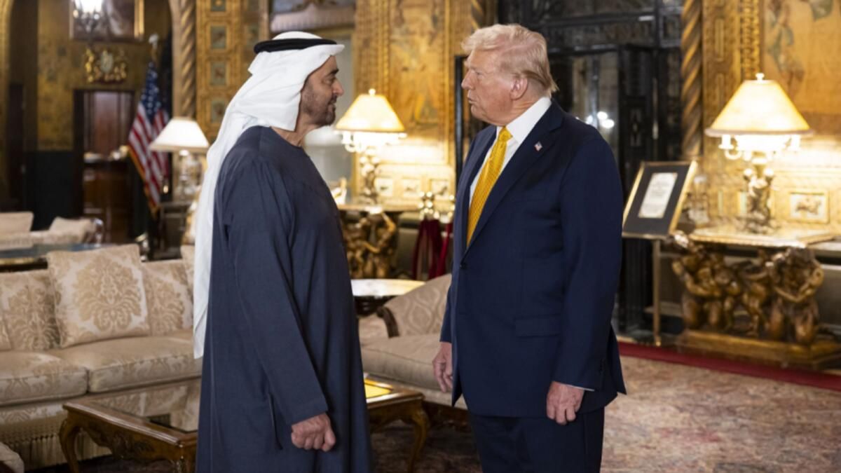 Şeyh Muhammed Eski ABD Başkanı Donald Trump ile Görüştü