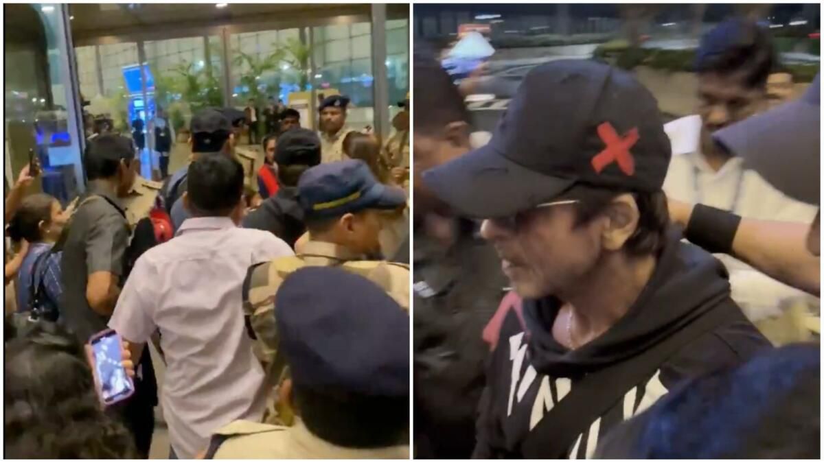 İzleyin: Shahrukh Khan, Iıfa 2024 için BAE'ye Giderken Mumbai Havaalanında Mobbed Yaptı