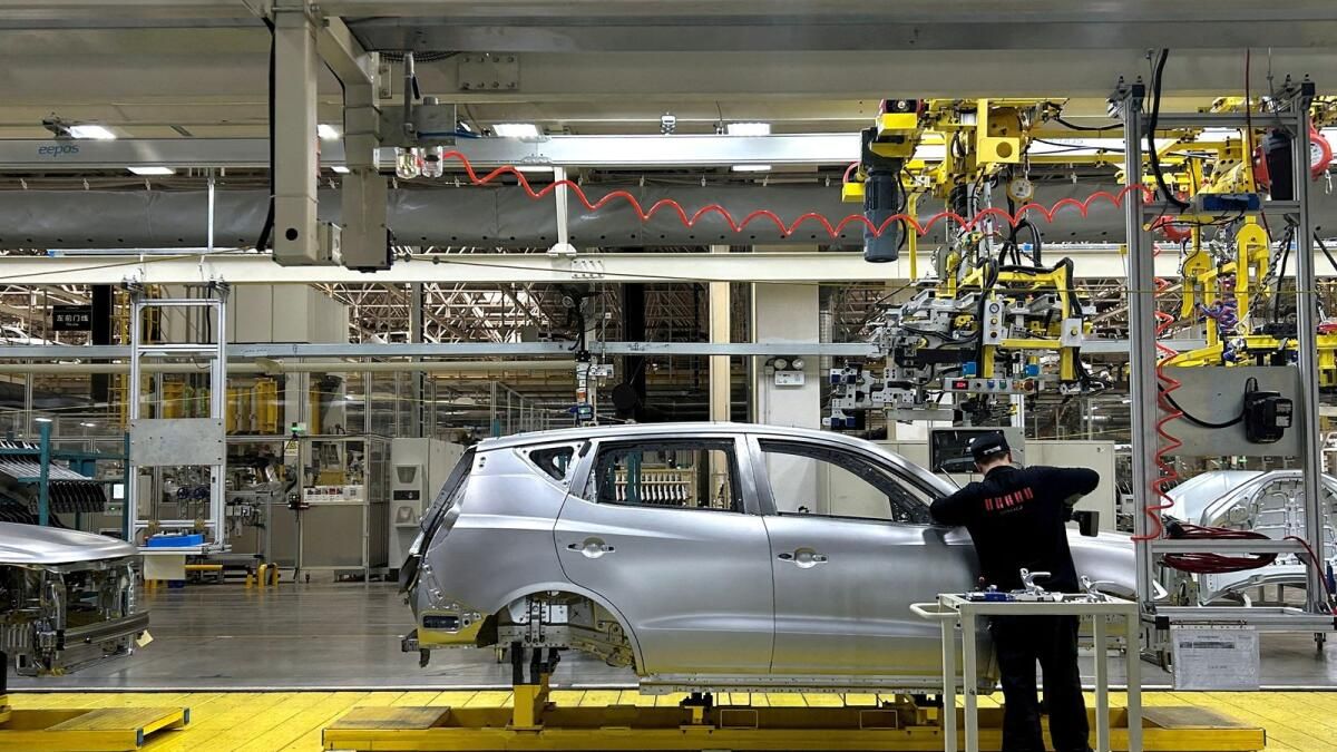 Caixin Pmı, Çin'in Ağustos Ayındaki Üretiminin Büyümeye Döndüğünü Gösteriyor