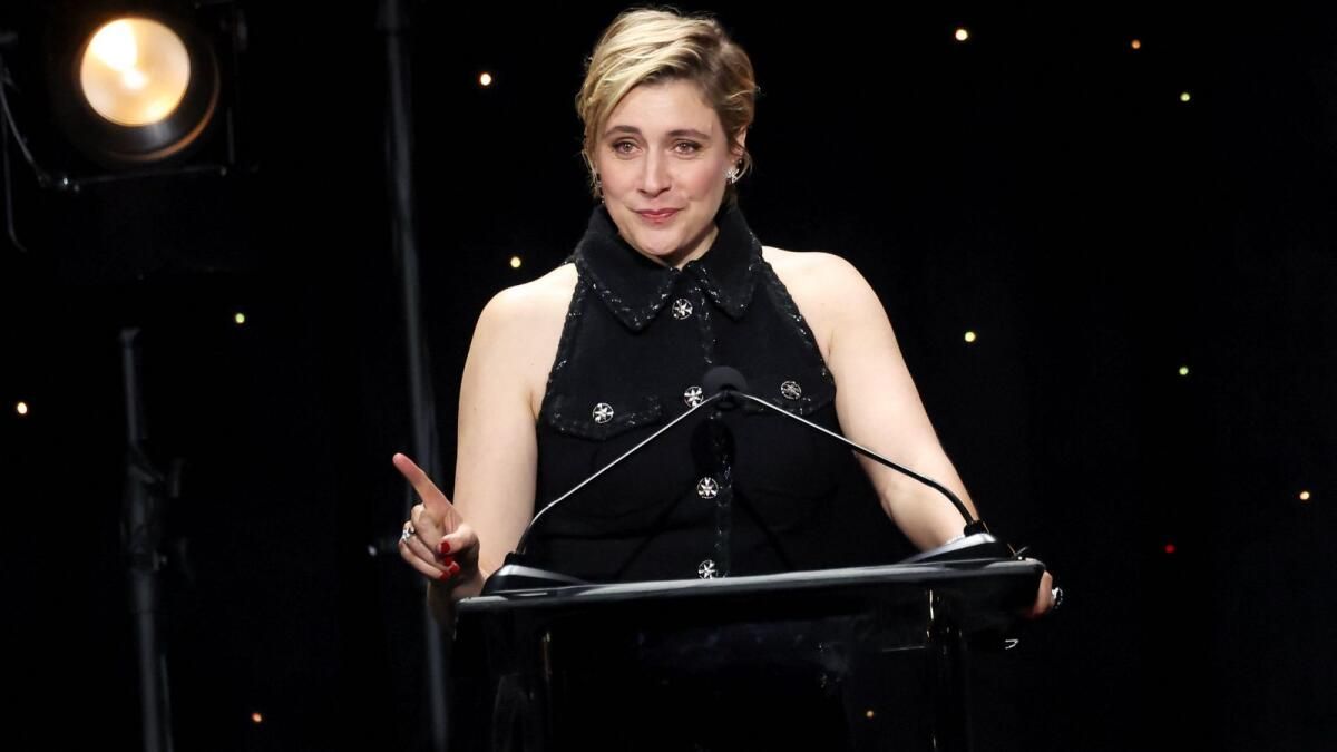 'Barbie' Yönetmeni Gerwig, 'Korkunç' Film Endüstrisi Tarafından Onurlandırıldı