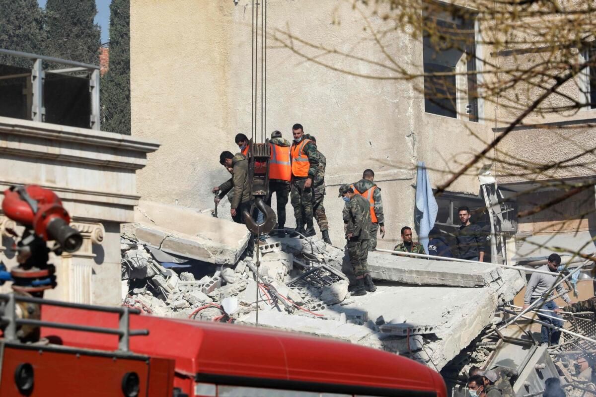 Suriye'nin Merkezindeki İsrail Saldırılarında 7 Kişi Öldü