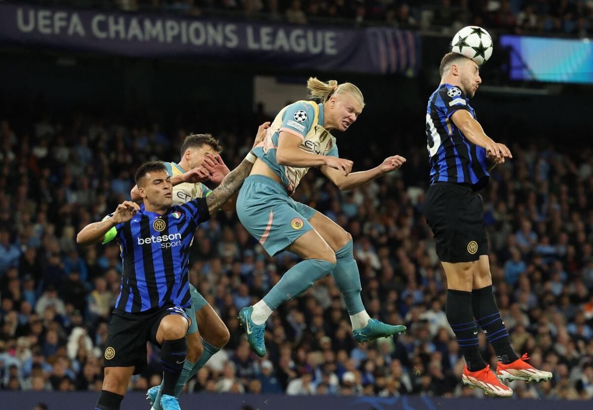 Şampiyonlar Ligi Çıkmazında 'Dev' Inter Tarafından Köreltilen Man City