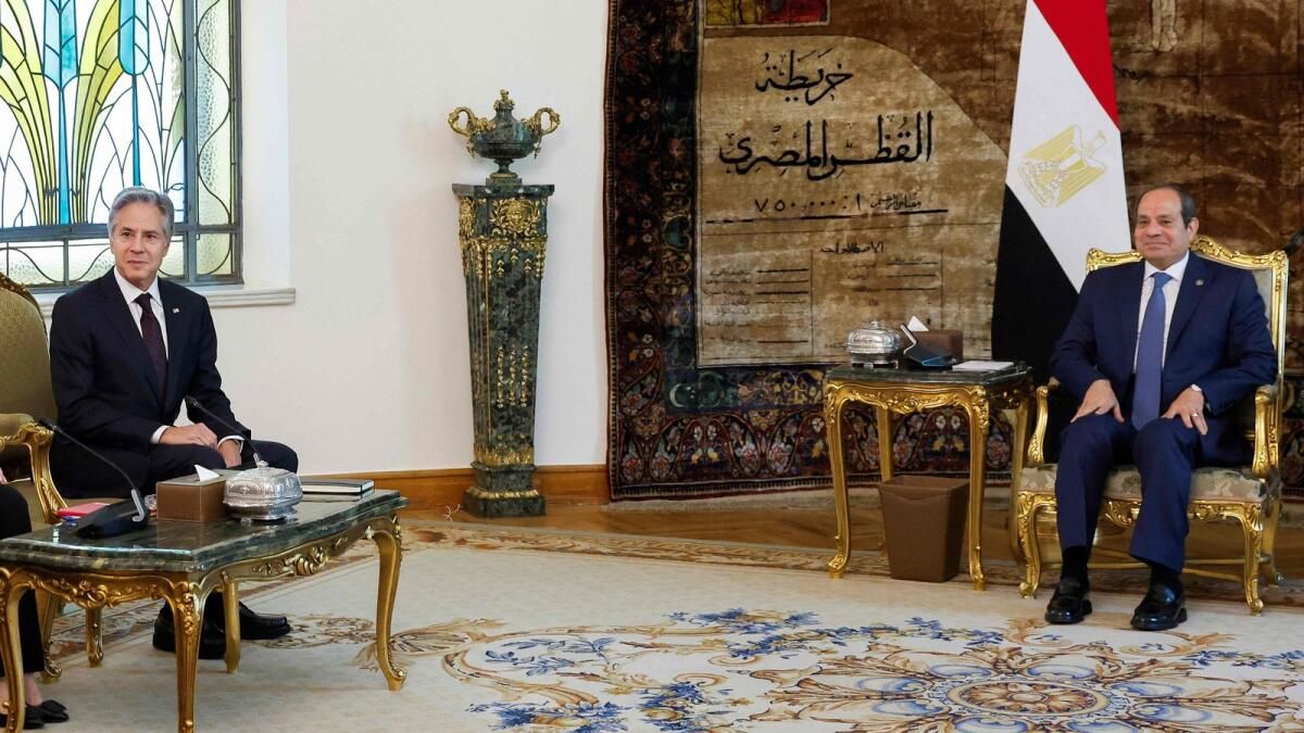 Sisi, Blinken'e Mısır'ın Tırmanmaya Karşı Olduğunu ve Patlamaların Ardından Lübnan'ı Desteklediğini Söyledi