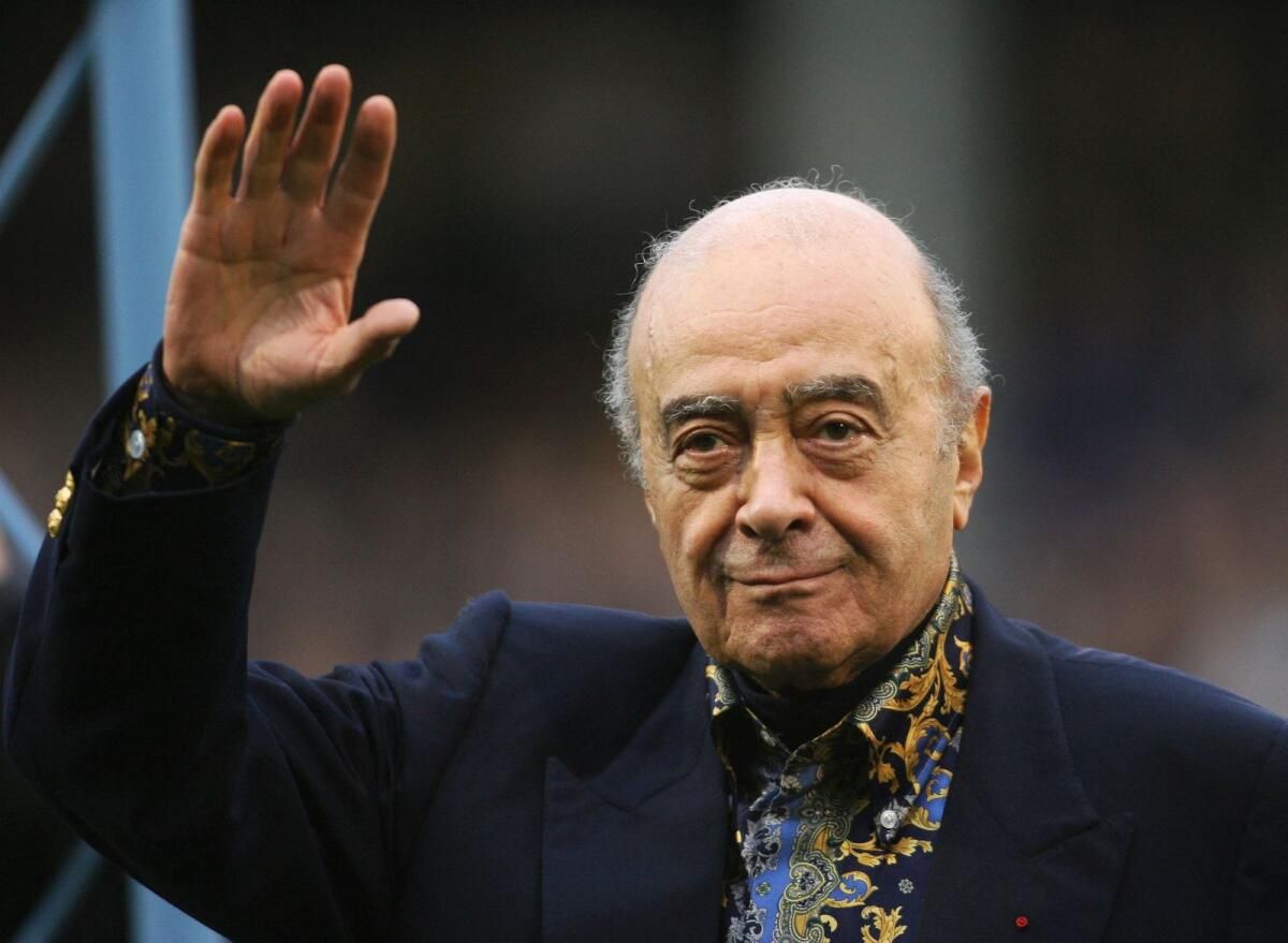 Geç Harrods'un Sahibi Al Fayed Tecavüzle Suçlandı: Bbc