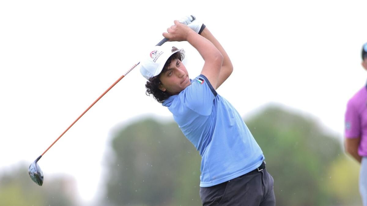 Mohammad Skaik'in Parlak 66'sı BAE'yi Pan Arab Youth Golf'te Pole Pozisyonuna Getirdi