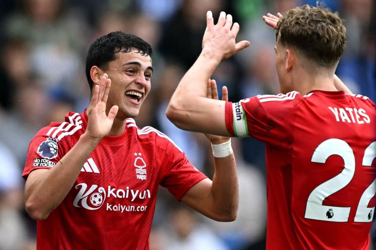 Her İki Yönetici De Kırmızı Gördüğü için Brighton ve Forest 2-2 Berabere Kaldı
