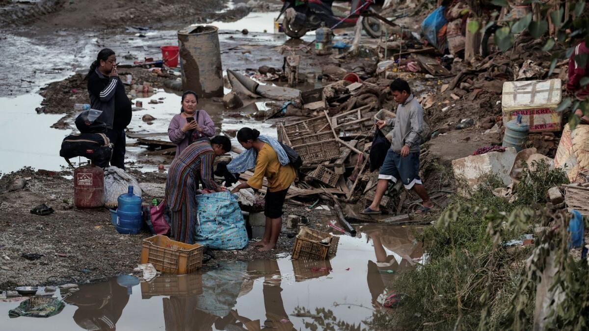 Nepal Ölümcül Yağmurlardan Sonra Hasarı Değerlendirmeye Başladı, Seller 192kişiyi Öldürdü