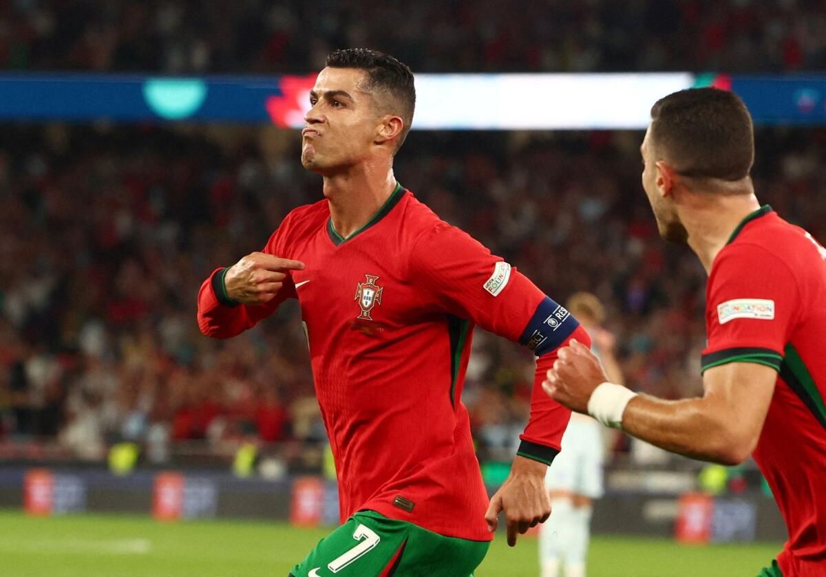 Ronaldo, Portekiz'e İskoçya'yı Kazanmak için Geç Kaldı
