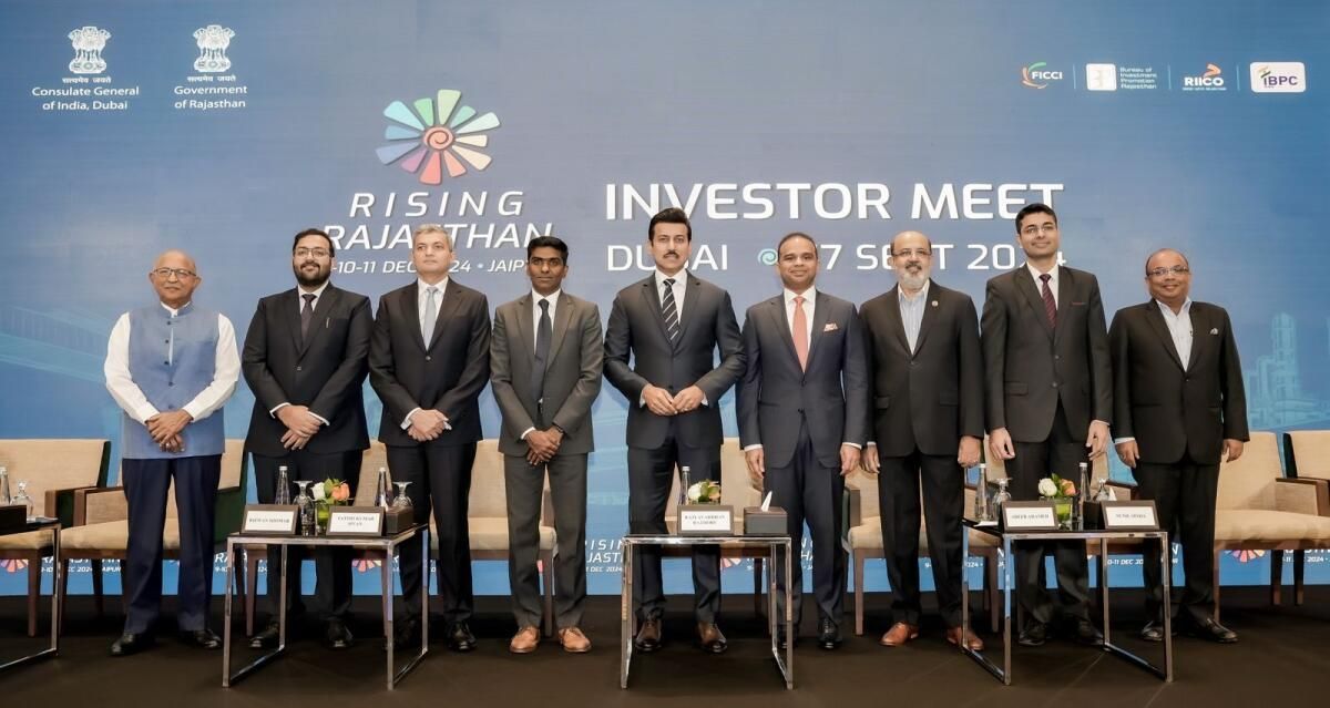Rajasthan, BAE iş Gruplarını Rajasthan'a Yatırım Yapmaya Davet Ediyor