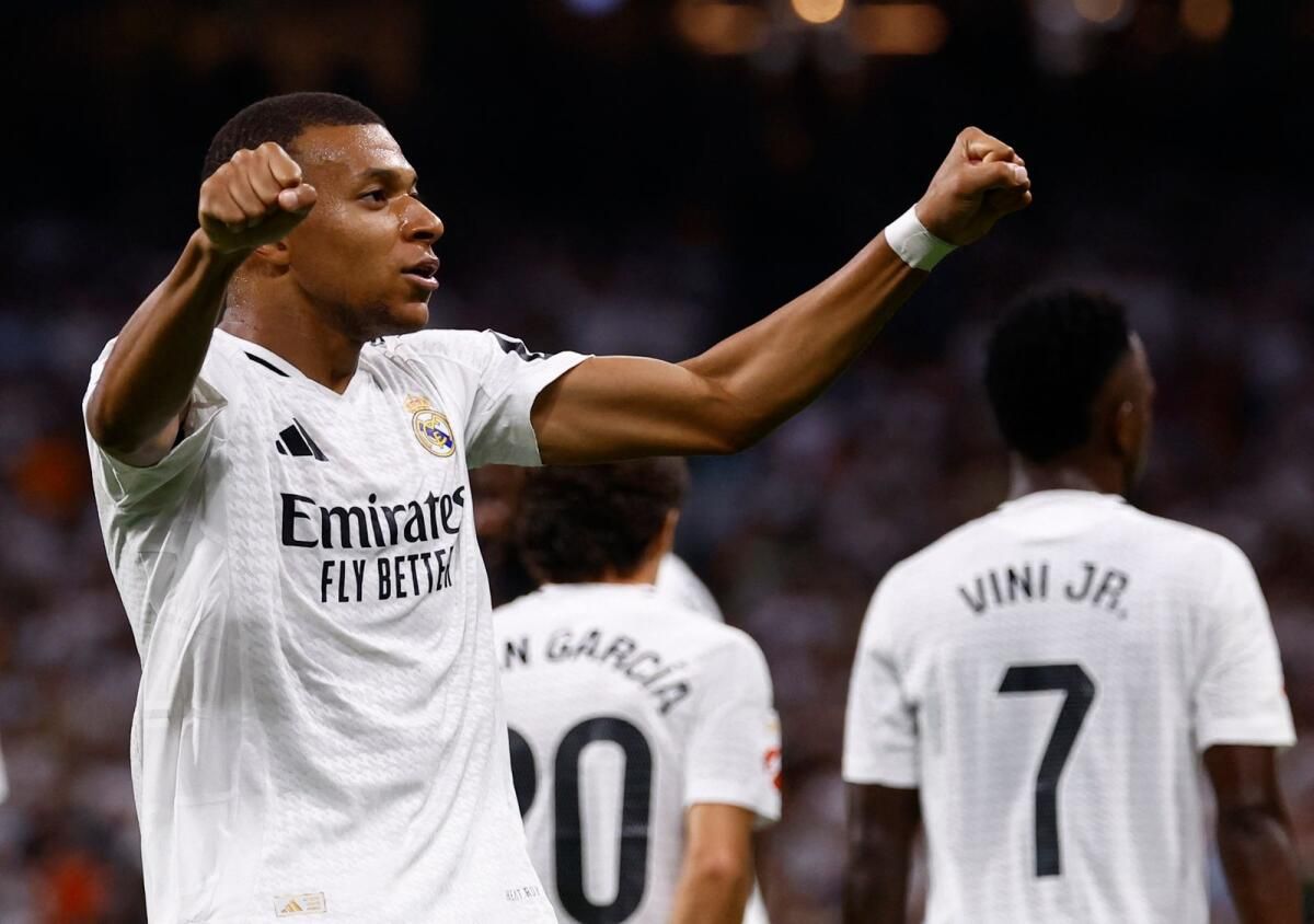 Mbappe, Real Madrid için ilk La Liga Gollerini Attıktan Sonra Heyecanlandı