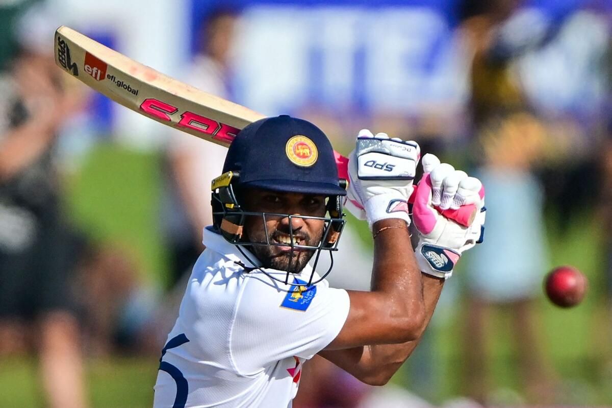 Sri Lanka Chandimal Yüz Sonra Büyük Toplam Göz