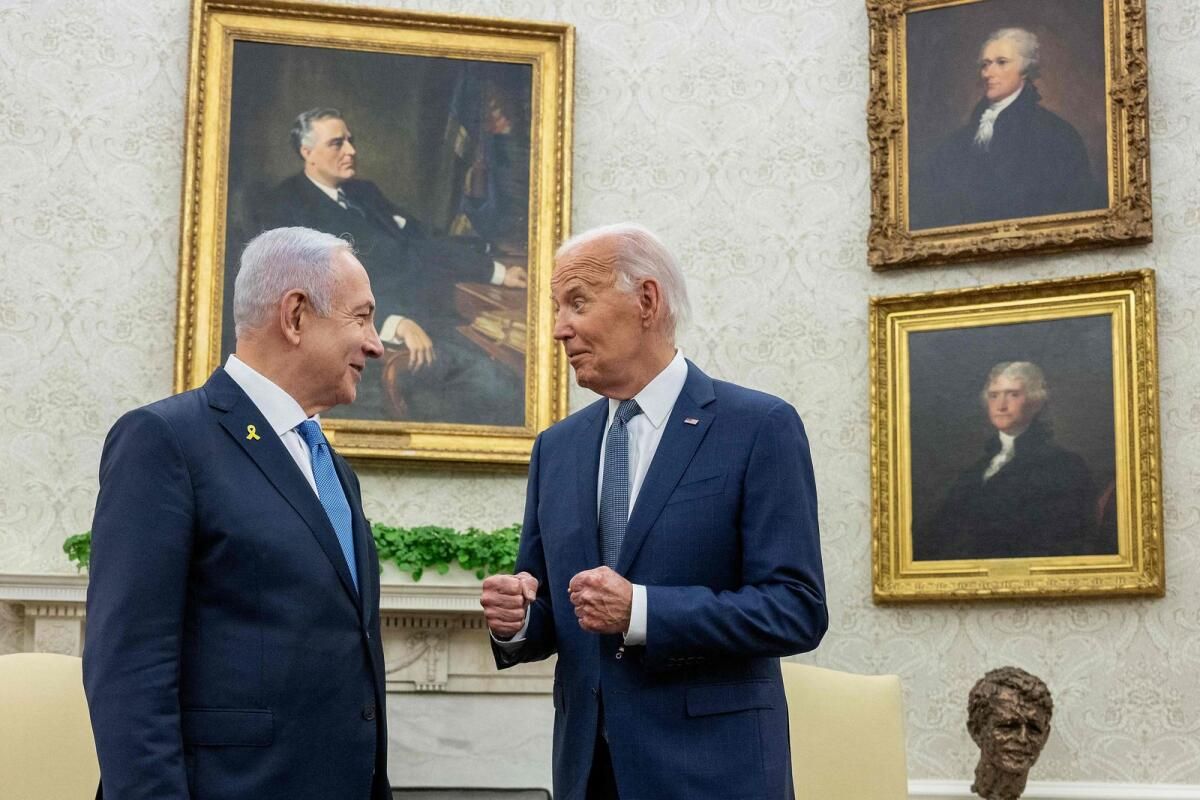 Biden ve Netanyahu, İsrail'in İran Misilleme Planlarına Odaklanarak Konuştu