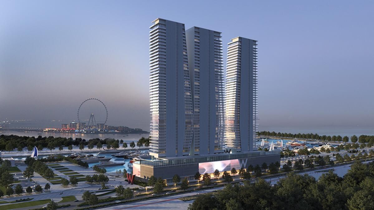 Arada, Lüks Sahil Yaşamı Sunan Canlı Üç Kuleli Bir Destinasyon olan Dubai Limanı'nda W Residences'ı Hizmete Açtı