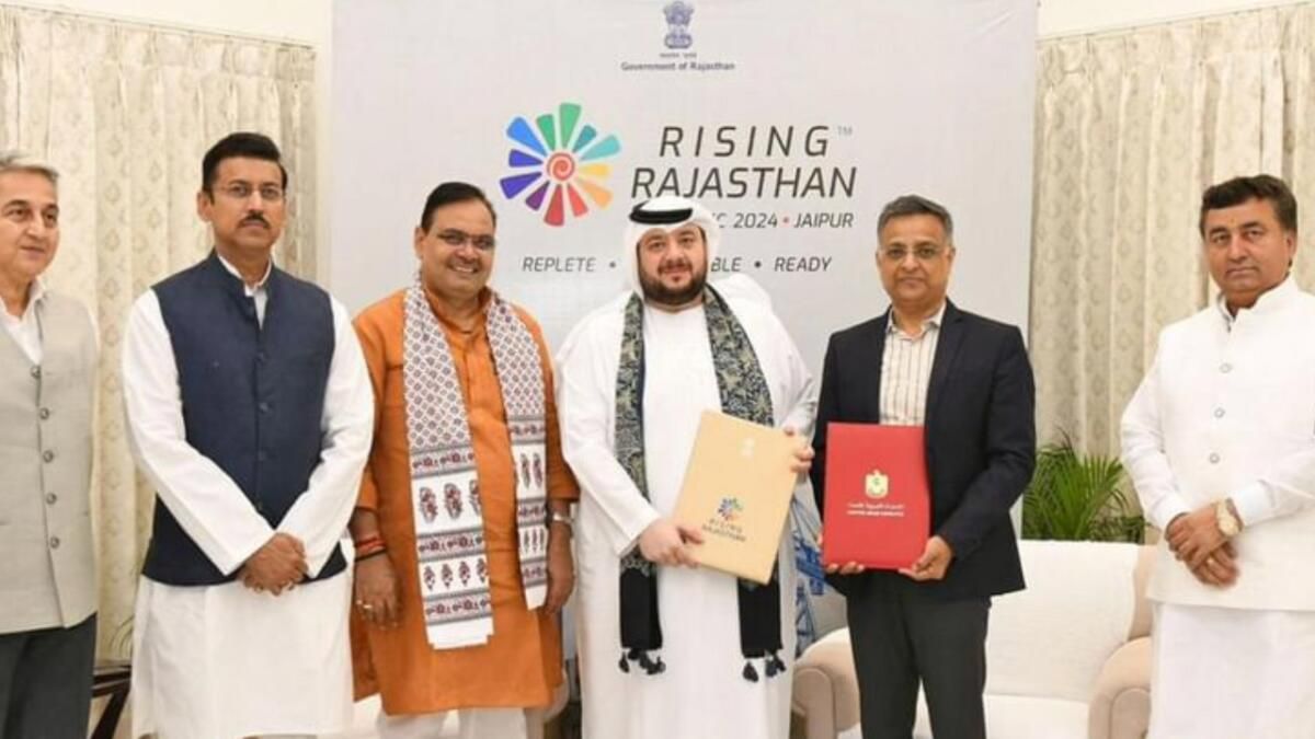 BAE, Hindistan Rajasthan'da Yenilenebilir Enerji Projesini Keşfedecek
