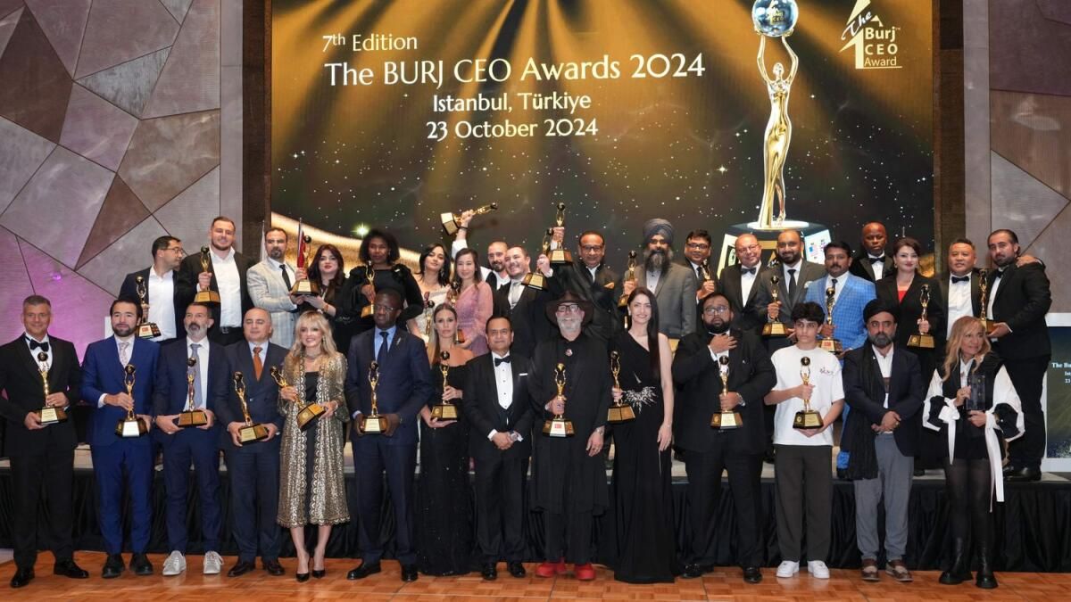 Küresel Liderler, İstanbul, Türkiye'de Düzenlenen Burj Ceo Ödülleri 2024'ün 7. Baskısında Mükemmelliği Kutluyor