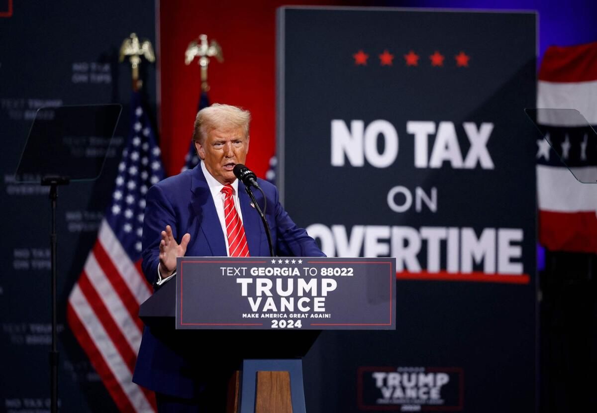 Trump, Tüm Kadınların Kampanya Durağında 'Ivf'nin Babası' Olduğunu İddia Ediyor