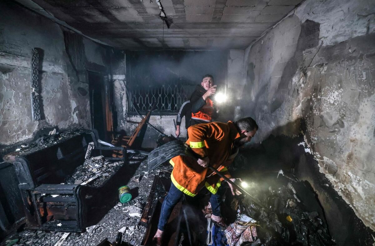 Gazze'nin Kuzeyi Ağır Bombardımanla Vuruldu, Yol Kapandı