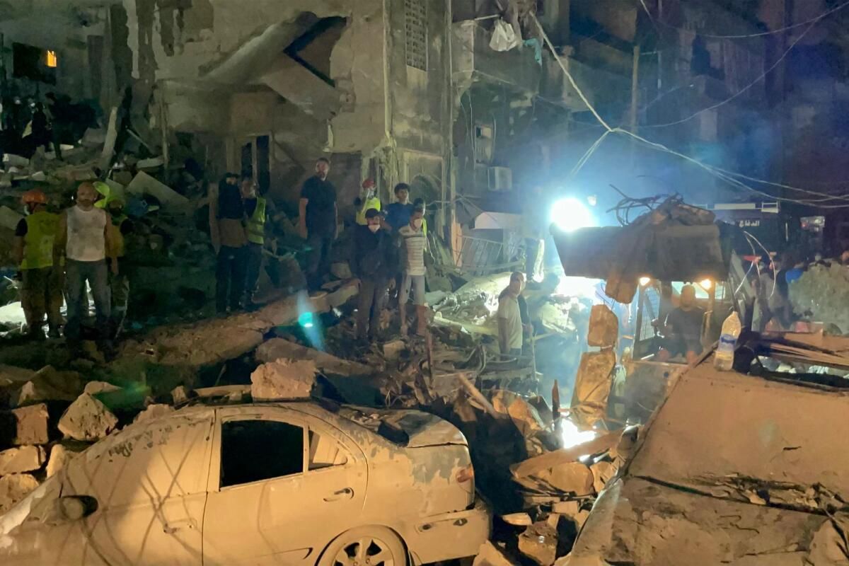 'Deprem Gibi', İsrail'in Merkeze Yaptığı En Ölümcül Saldırıların Ardından Beyrut Sakinleri Sarsıldı
