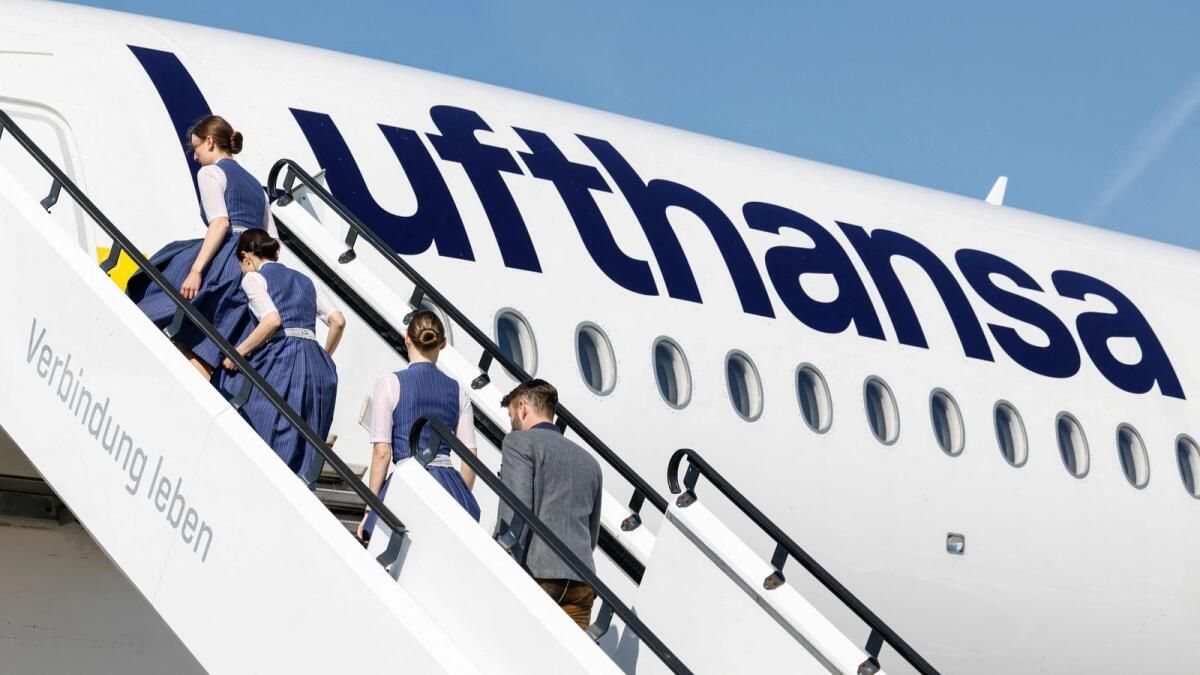 Lufthansa, Tahran'ın Beyrut şehrine Uçuşlarını 2025'in Başlarına Kadar Askıya Aldı