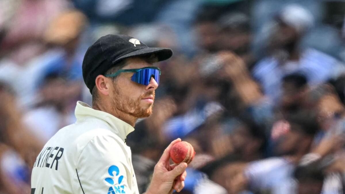 Santner, 156 için Nz Skittle India Olarak Yedi Kaleyle Parıldıyor