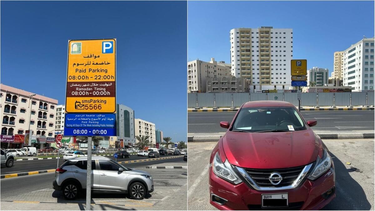 Sharjah, 7 Günlük Bölgeler için Yeni Ücretli Park Saatlerini Duyurdu