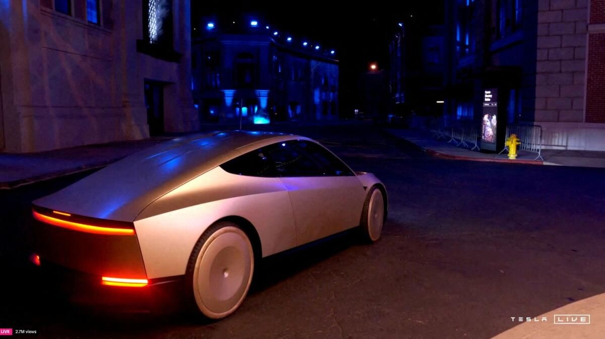 Direksiyon Simidi Yok, Pedal Yok; Tesla'nın Robotaksisi Sonunda Burada